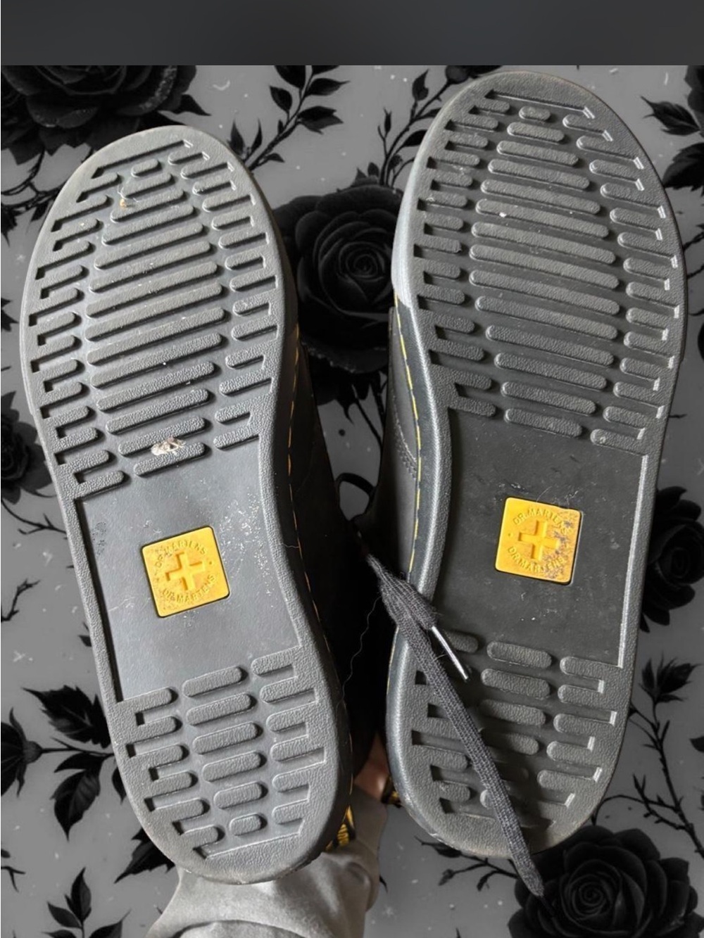 Dr. Martens Black Lace-Up Womens Boots - Picture 3 of 5